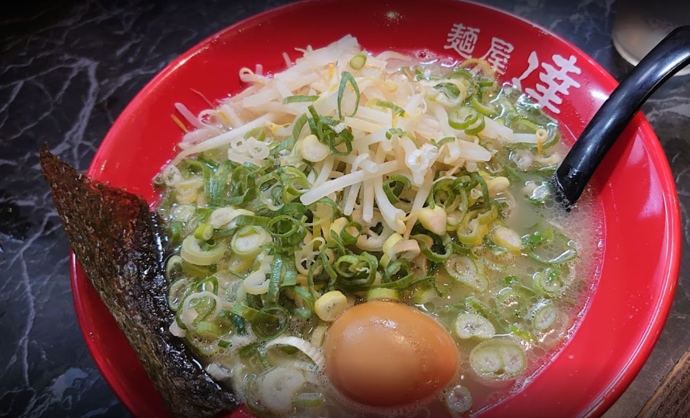 麺屋達 高木店のとんこつラーメンです。