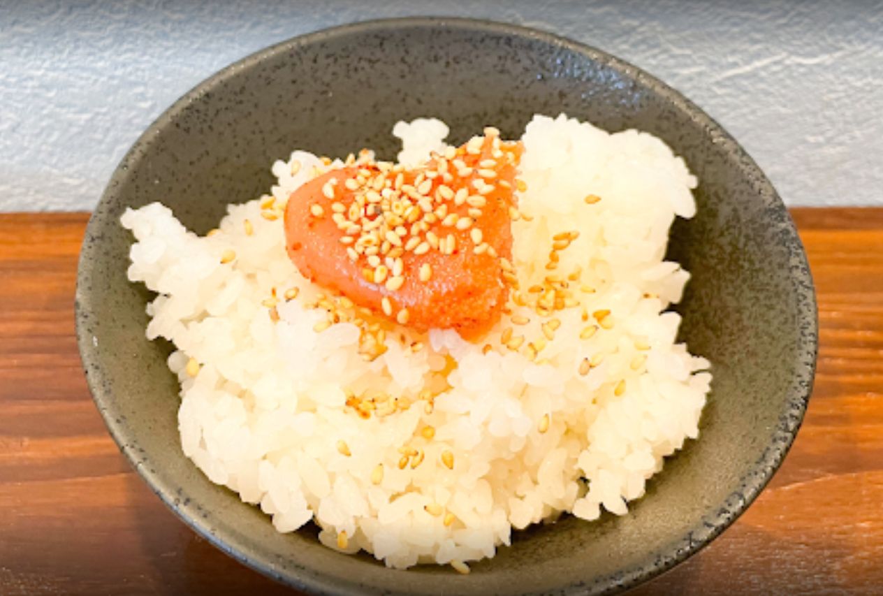 ラーメン製作所 FUKUMENのミニ明太子ご飯です。