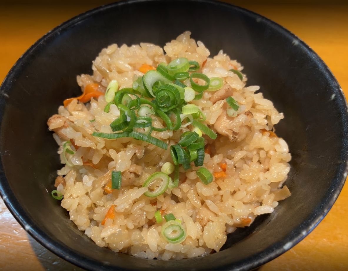 麺屋 我夢者羅の鶏めしです。