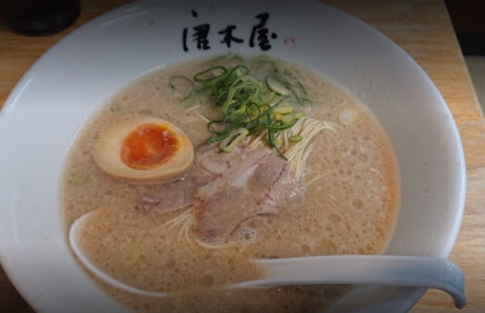 博多ラーメン唐木屋 七隈店のとんこつラーメンです。