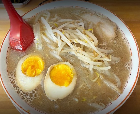 七福亭のみそラーメンです。