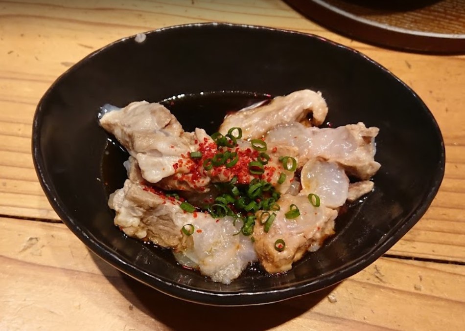辛麺屋 輪総本家 大橋店のとろとろナンコツです。